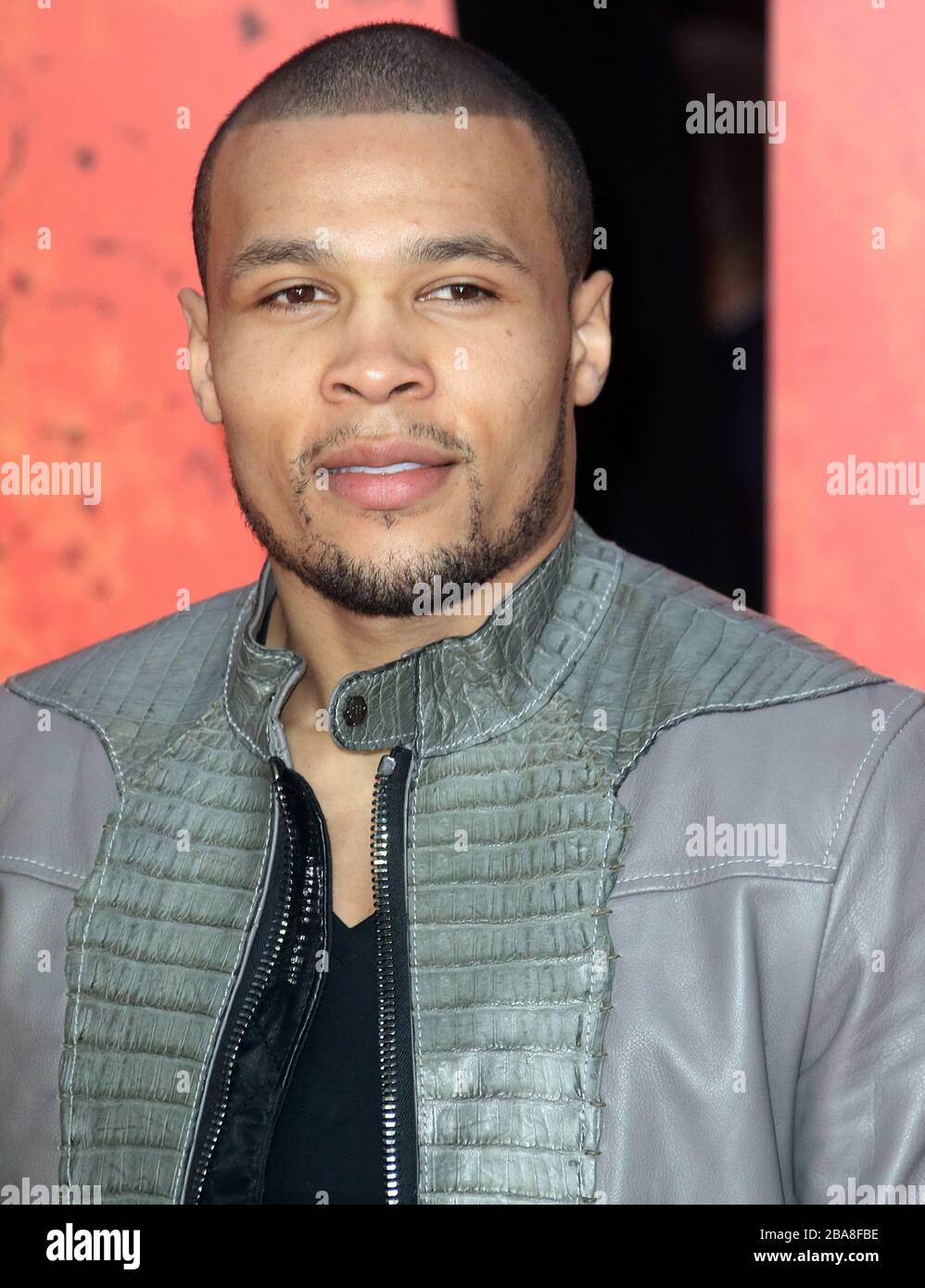 April 2018 - London, England, Großbritannien - Rampage European Premiere, Cineworld Leicester Square Photo Shows: Chris Eubank Jr Stockfoto