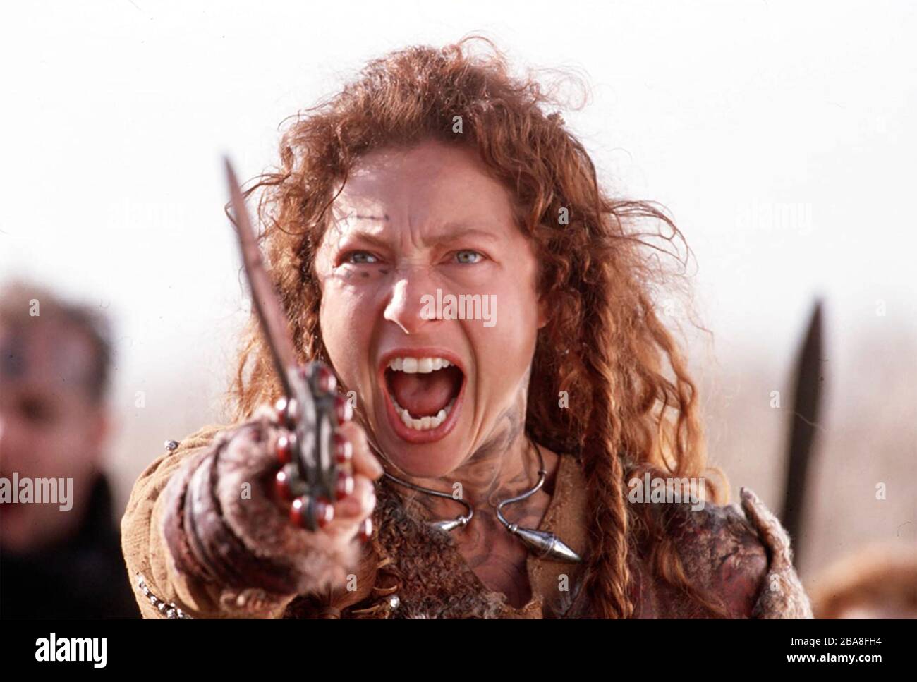 BOUDICA (auch Warrior Queen) 2003 ITV-Film mit Alex Kingston Stockfoto