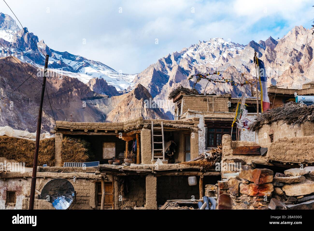 Zanskar Stockfoto