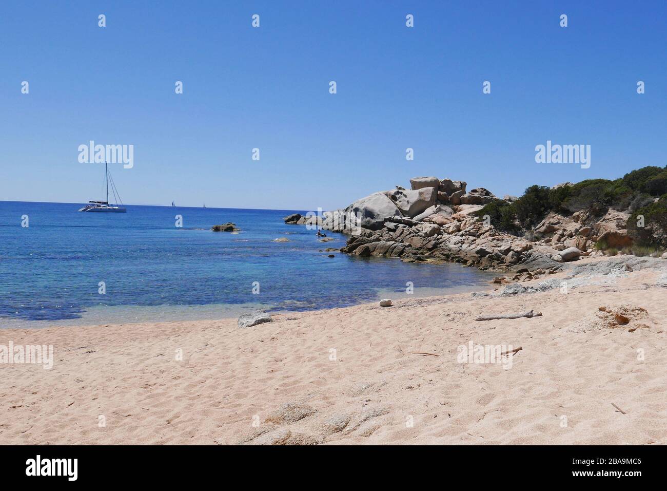 Südkorsika, Urlaub am Wasser auf der Insel Beauty.France Stockfoto