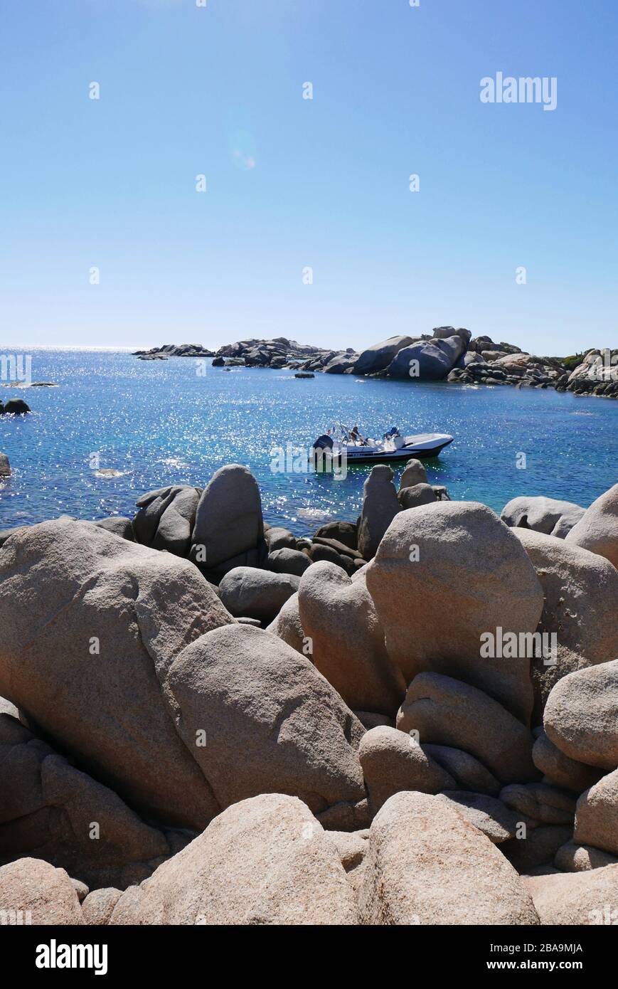 Südkorsika, Urlaub am Wasser auf der Insel Beauty.France Stockfoto