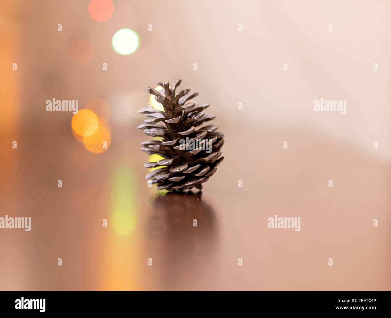 Ananas bemalt und dekoriert für zu Hause Partys Stockfoto