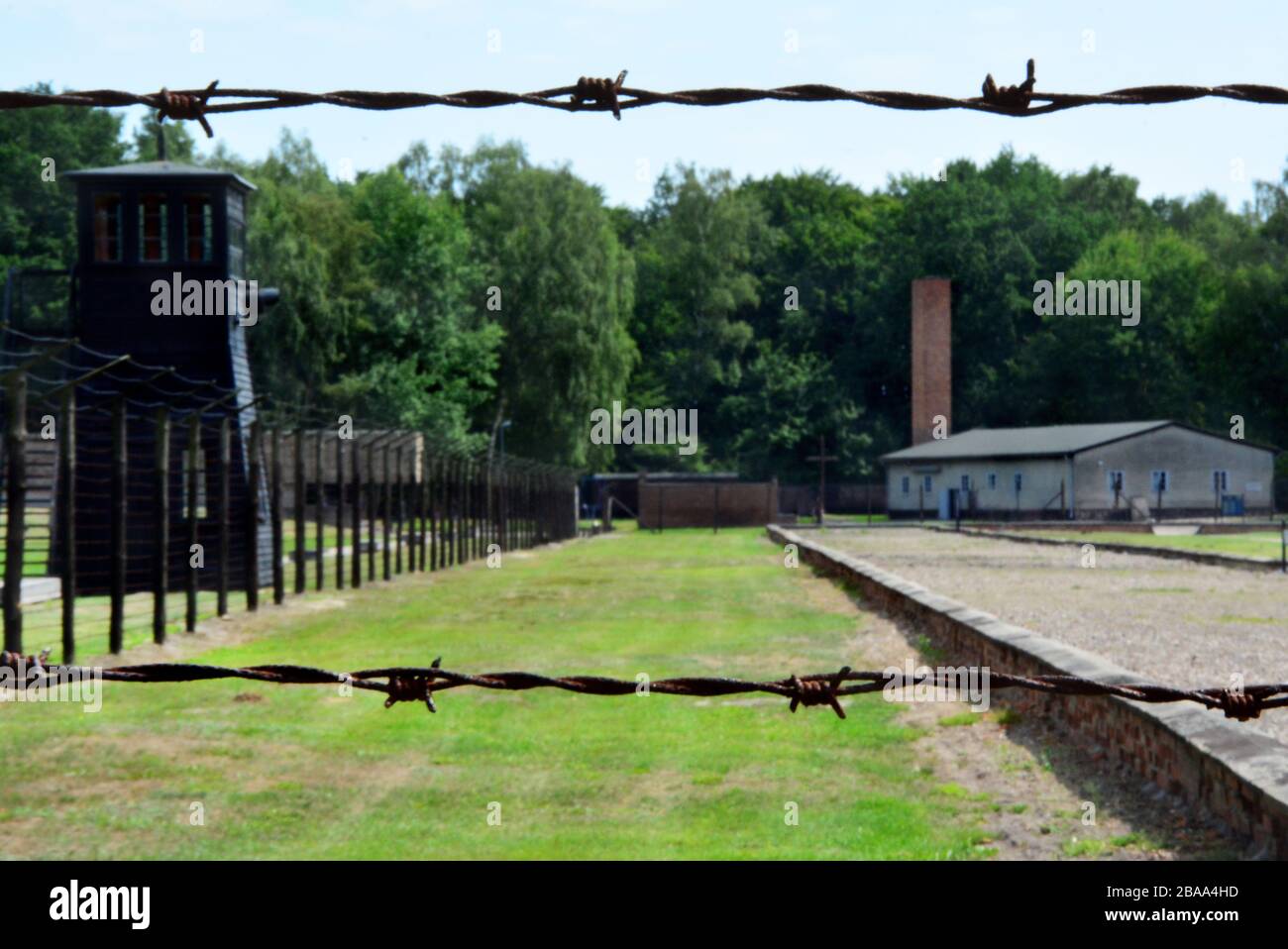 Stuttgarter Nazi-Konzentrationslager. Polen Stockfoto