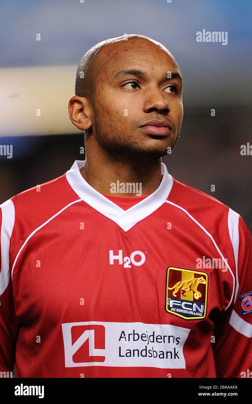 Joshua John, FC Nordsjaelland Stockfoto