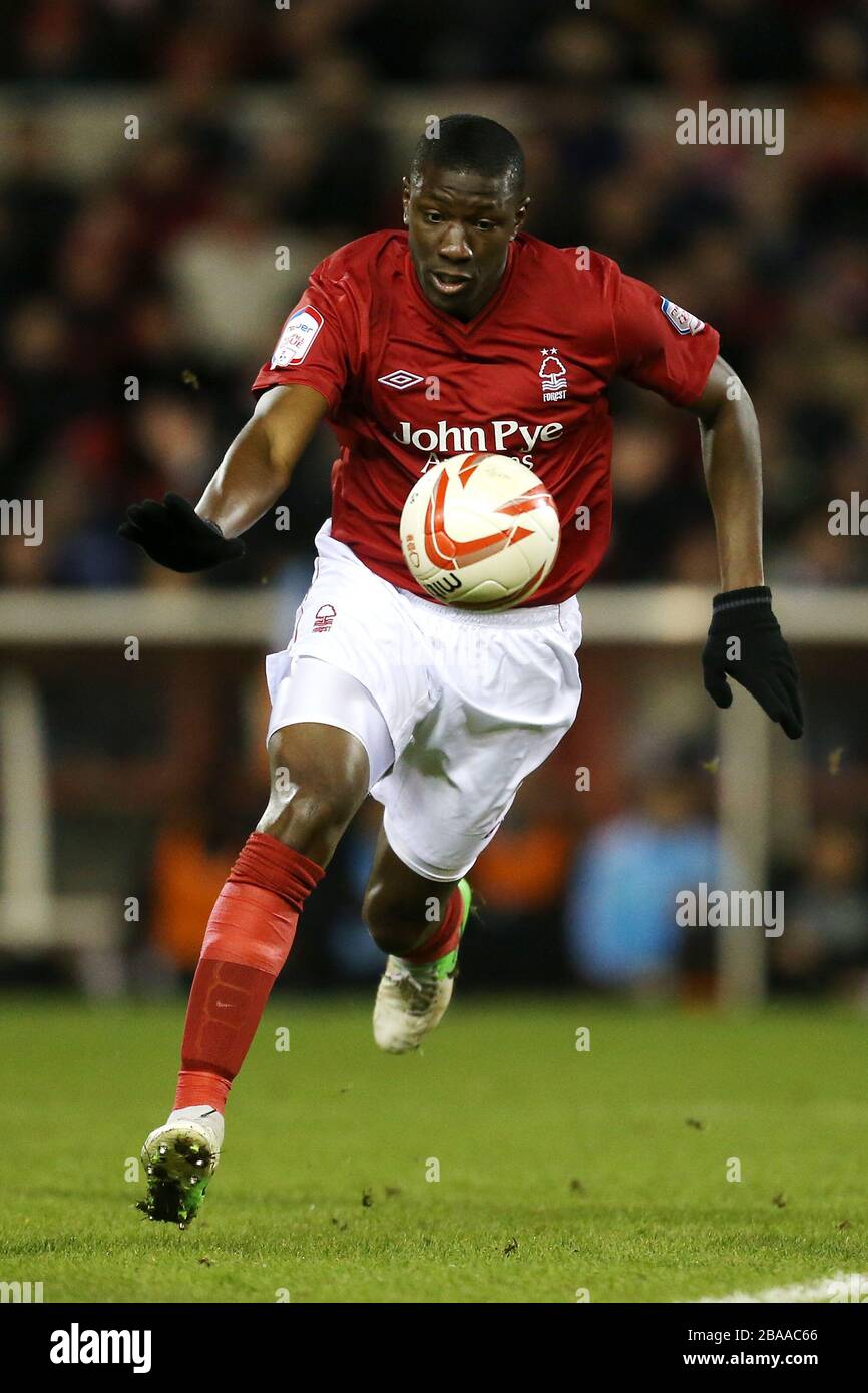 Guy Moussi, Nottingham Forest Stockfoto