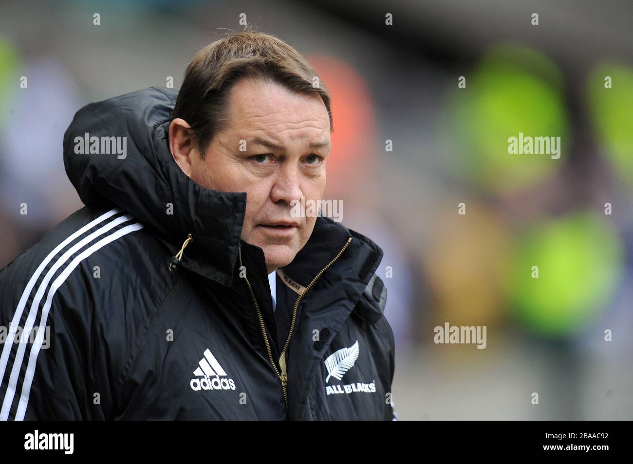 Steve Hansen, neuseeländischer Cheftrainer Stockfoto