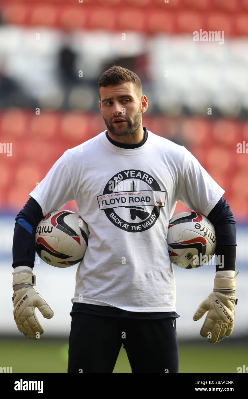 John Sullivan, Torhüter von Charston Athletic Stockfoto