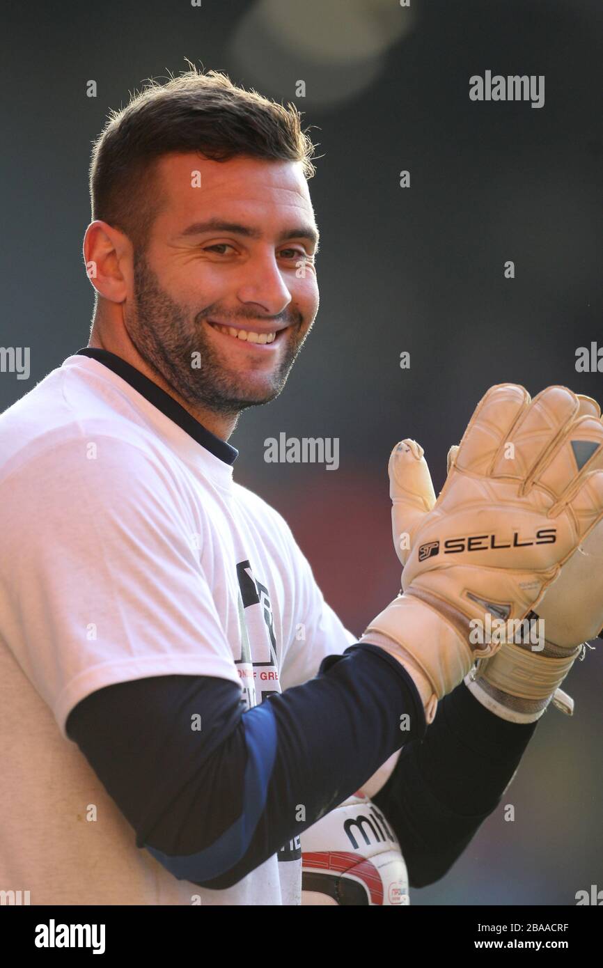 John Sullivan, Torhüter von Charston Athletic Stockfoto