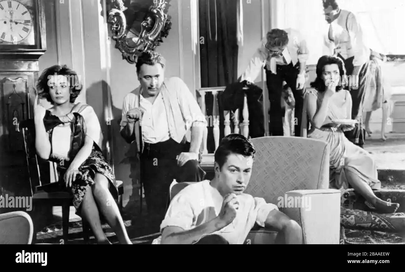 THE EXTERMINATING ANGEL 1962 Barcino Films Production unter der Regie von Luis Bunuel Stockfoto