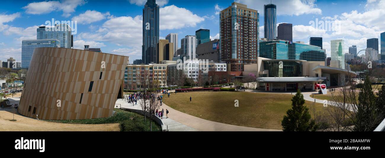 Stadtarchitektur, Houston, Texas, USA Stockfoto