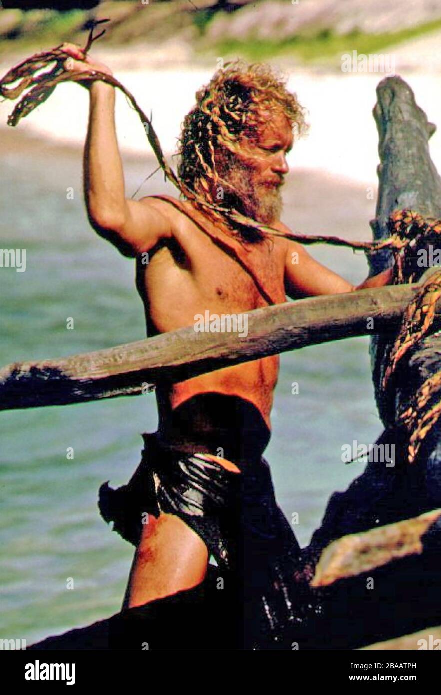 CAST AWAY 2000DreamWorks/20th Century Fox Film mit Tom Hanks Stockfoto