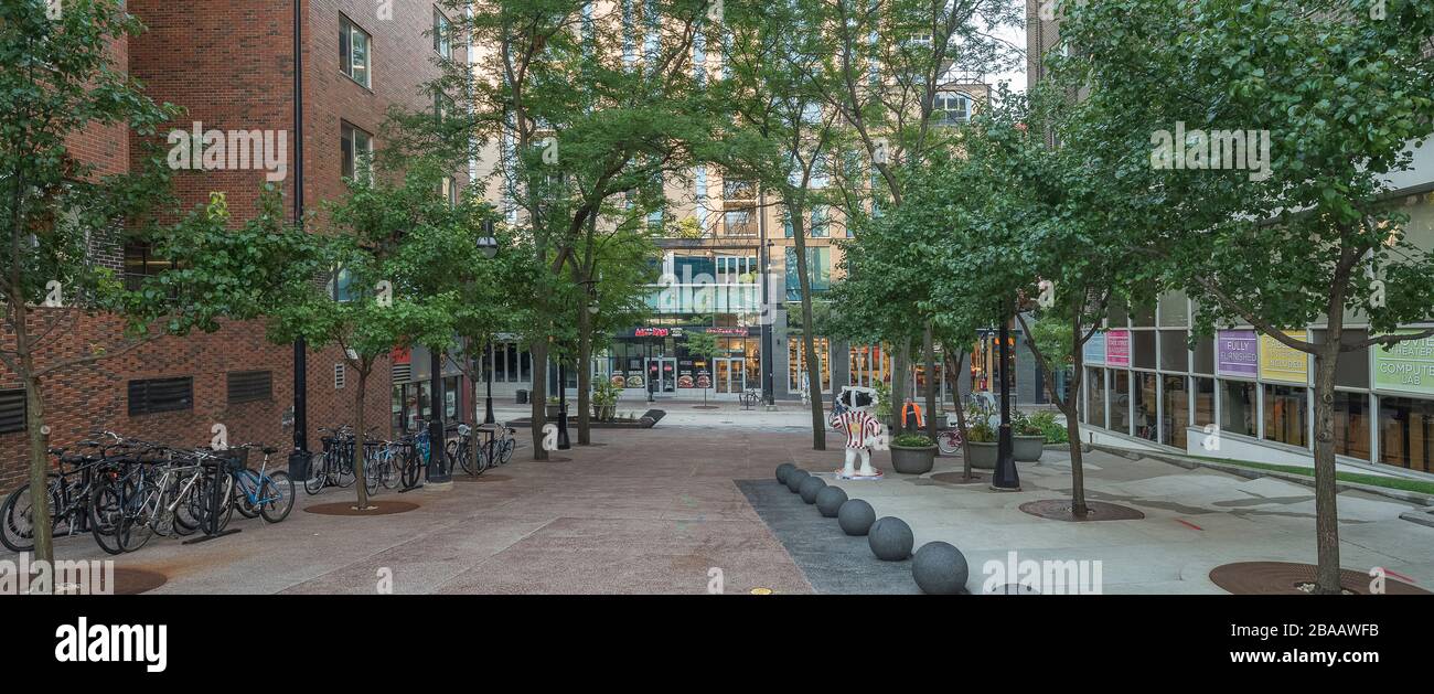 State Street, Madison, Dane County, Wisconsin, USA Stockfoto