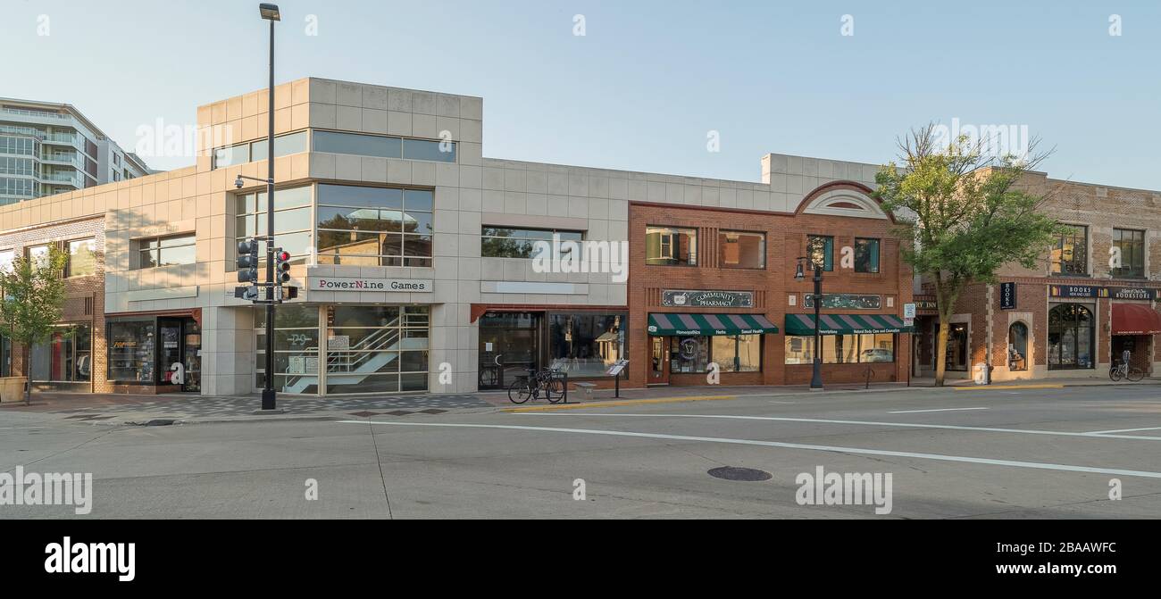 State Street, Madison, Dane County, Wisconsin, USA Stockfoto