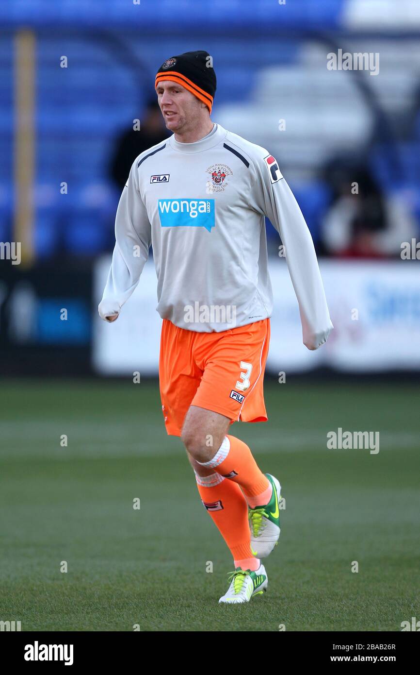 Stephen Crainey, Blackpool Stockfoto