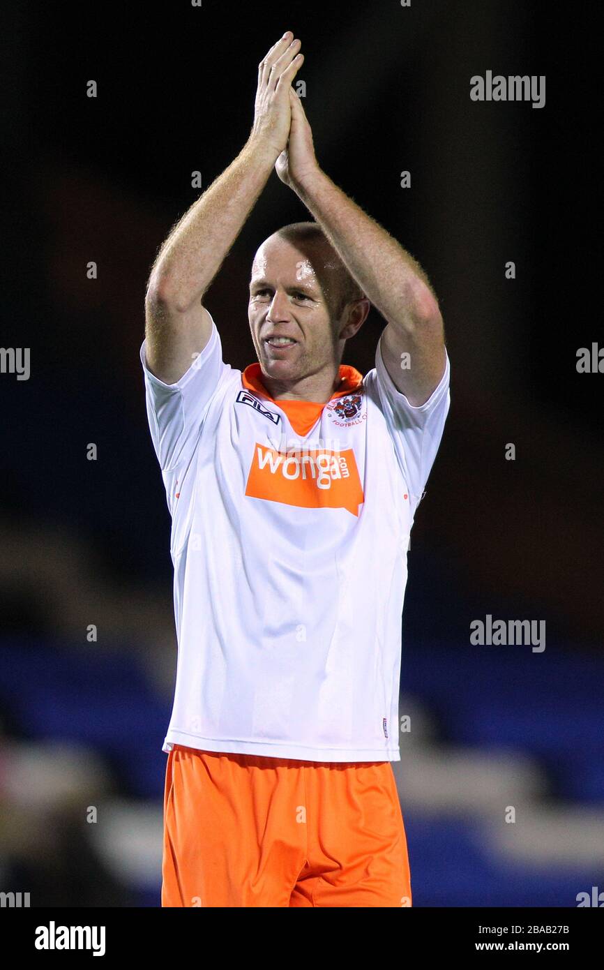 Stephen Crainey, Blackpool Stockfoto