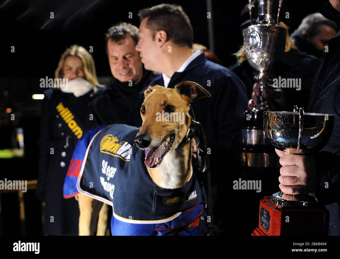 ST Leger-Gewinner und Gewinner von Connections Stockfoto