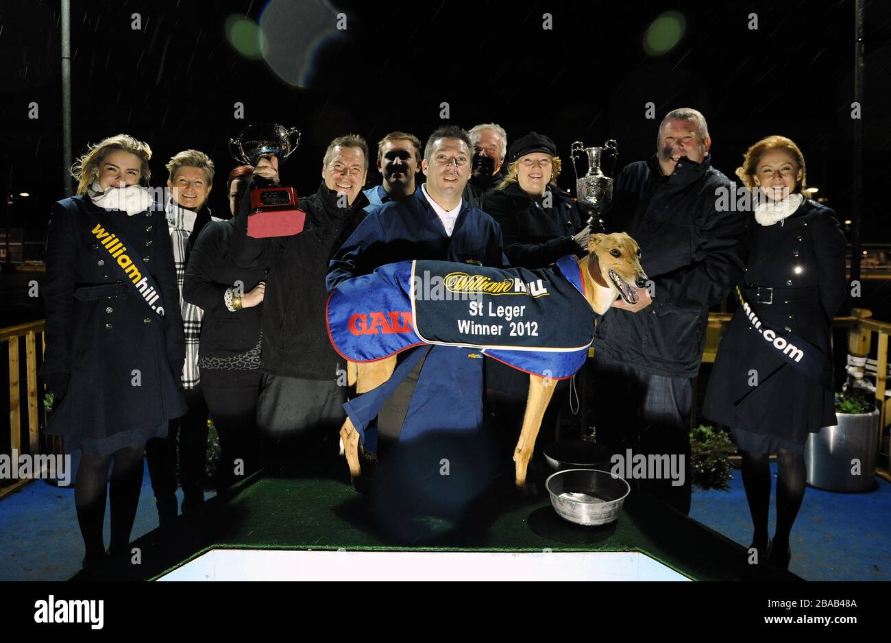 ST Leger-Gewinner und Gewinner von Connections Stockfoto