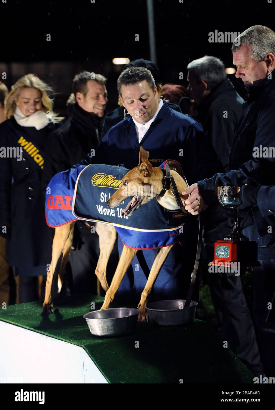 ST Leger-Gewinner und Gewinner von Connections Stockfoto