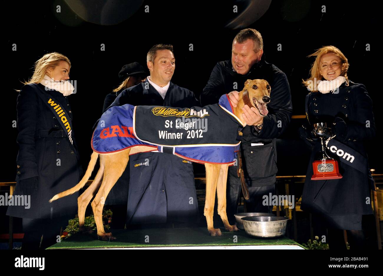 St. Leger-Gewinner Stockfoto
