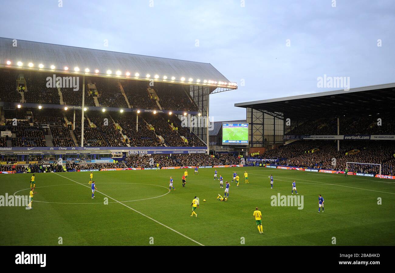 Allgemeine Ansicht der Aktion Stockfoto