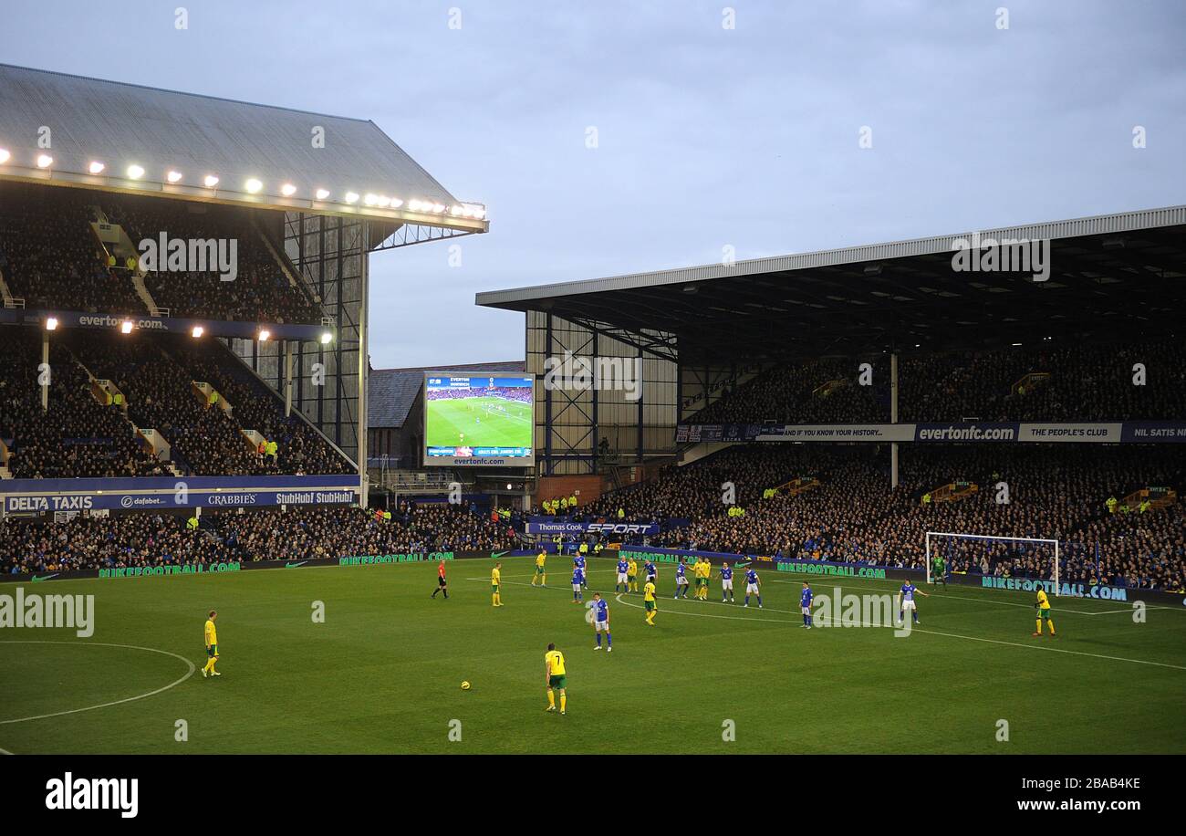 Allgemeine Ansicht der Aktion Stockfoto