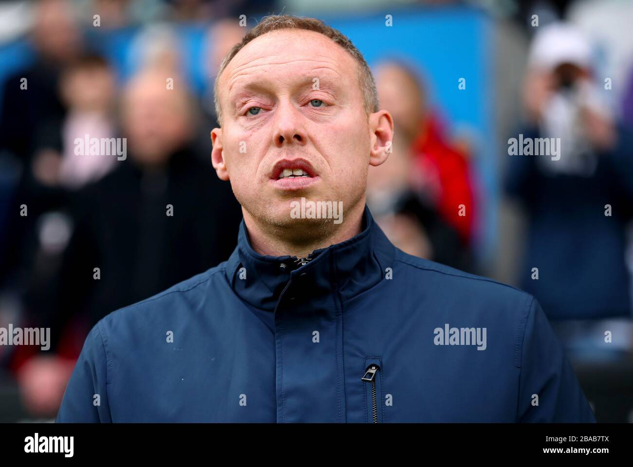 Swansea City Manager Steve Cooper Stockfoto