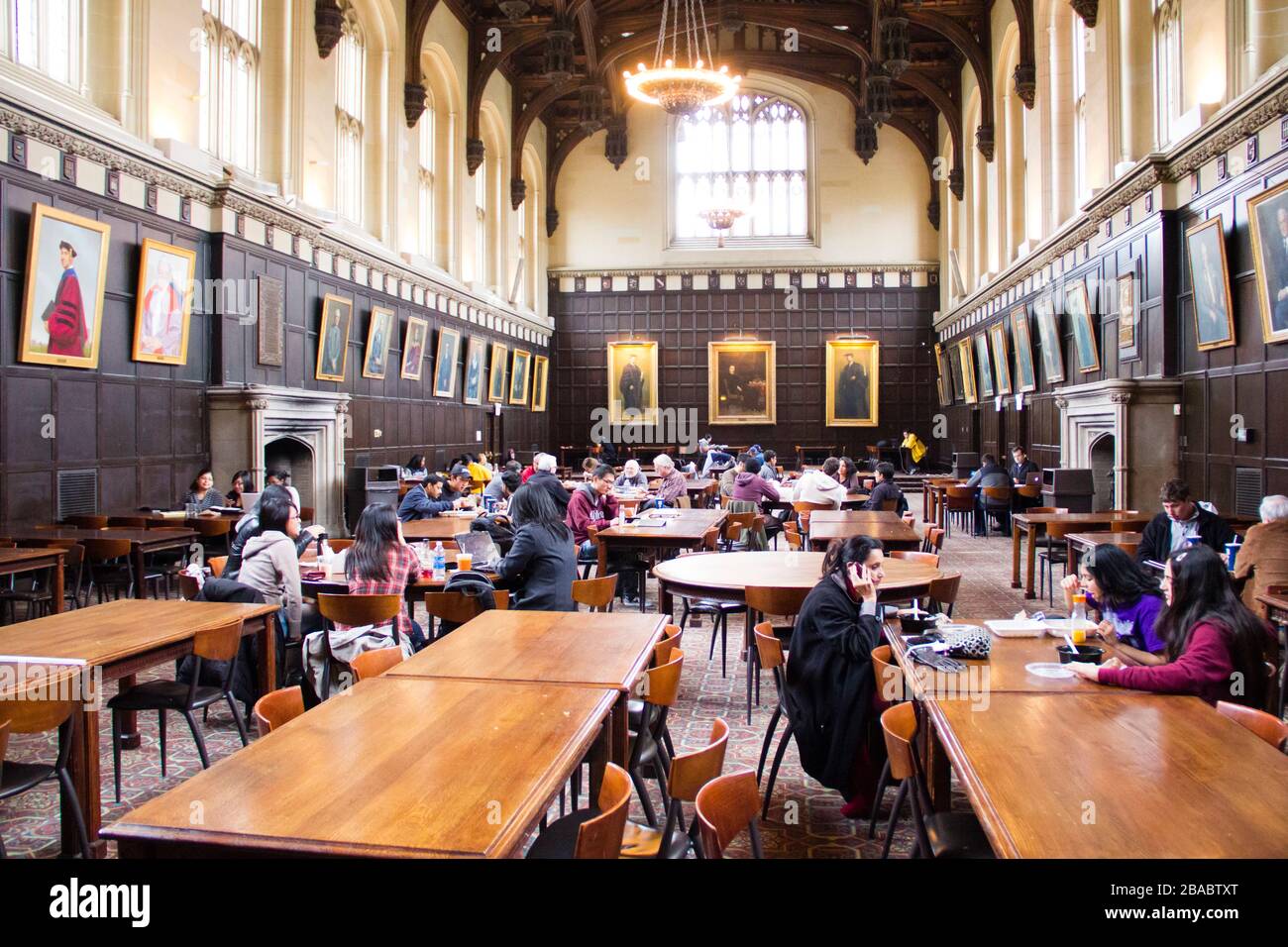 Innenbereich des Restaurants, Hyde Park, Chicago, Illinois, USA Stockfoto