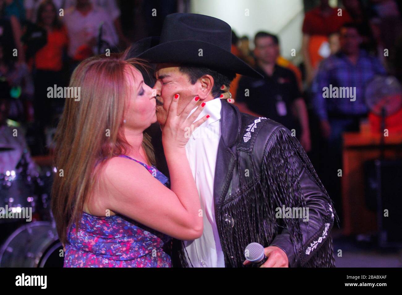 Lorenzo De Monteclaro Lalo Mora E Invasores De Nuevo Leon Concierto En El Palenque De La Feria Expo Ganadera 2014 De Sonora Hermosillo Mexiko Stockfotografie Alamy