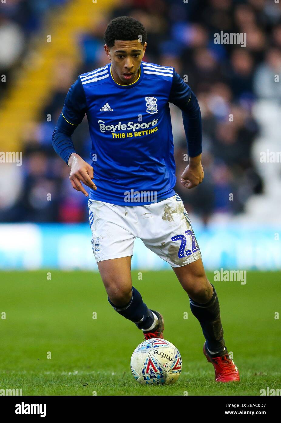 Jude Bellingham von Birmingham während der Sky Bet Championship im St Andrew's Billion Trophy-Stadion Stockfoto
