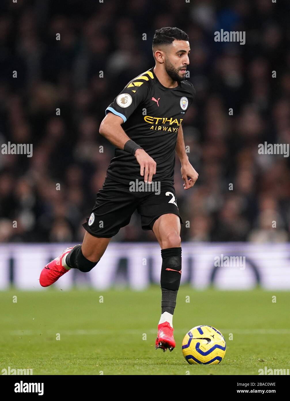 Von Manchester City Riyad Mahrez Stockfoto