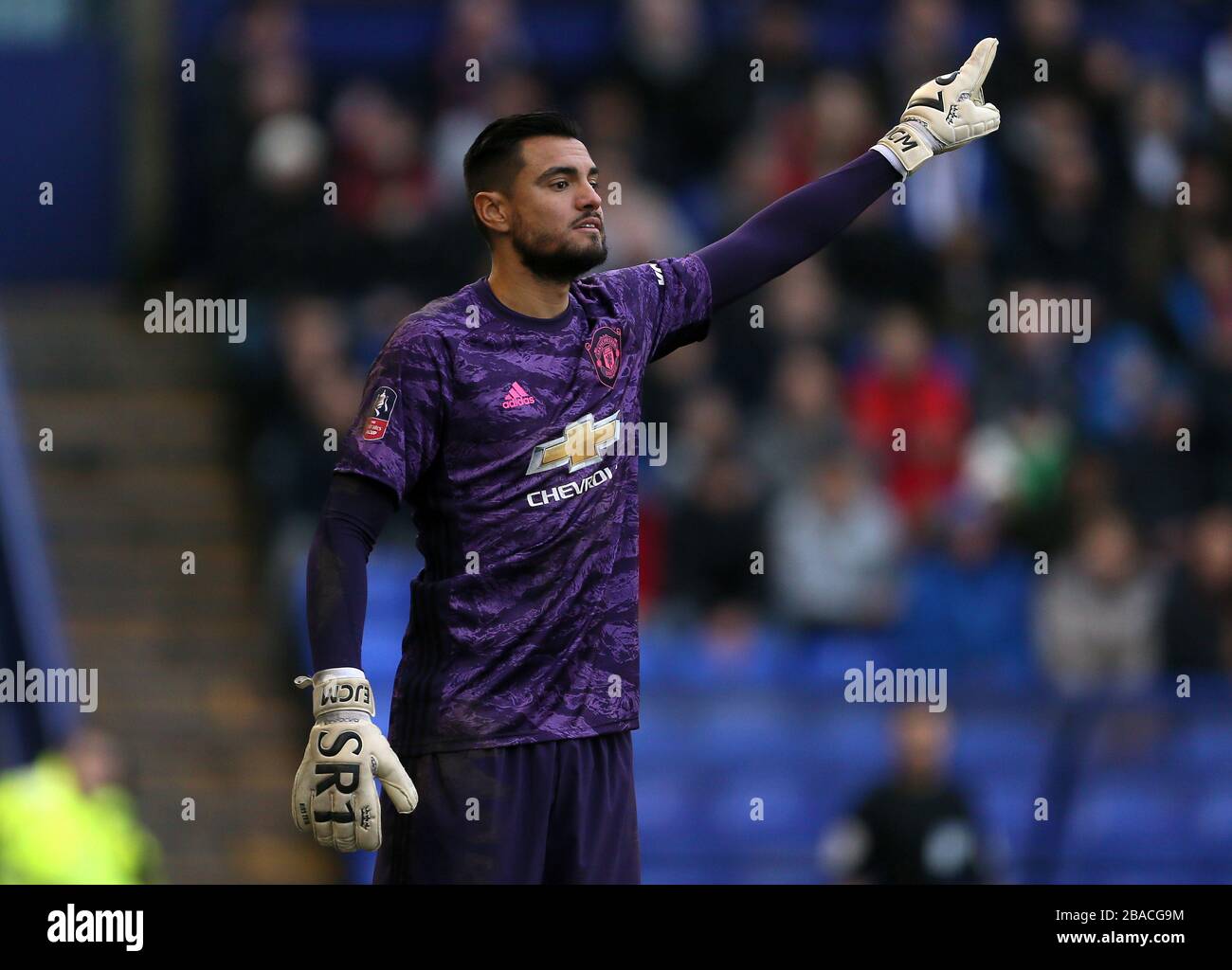 Manchester United Torwart Sergio Romero Stockfoto