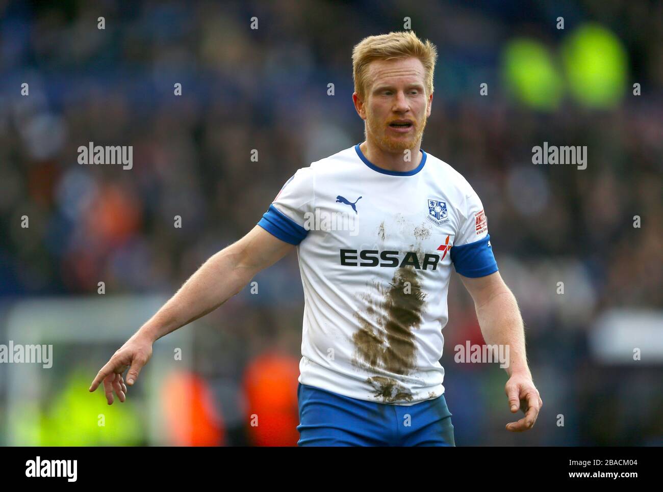 Tranmere Rovers' David Perkins Stockfoto