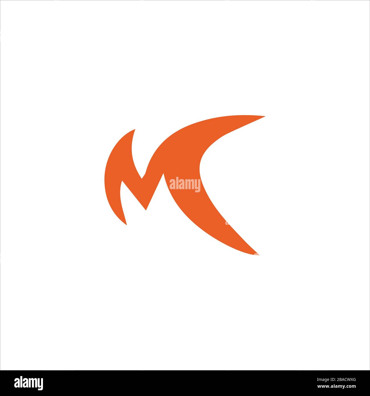 Anfangsbuchstaben mc-Logo oder cm-Logo-Vektor-Designvorlage Stock Vektor