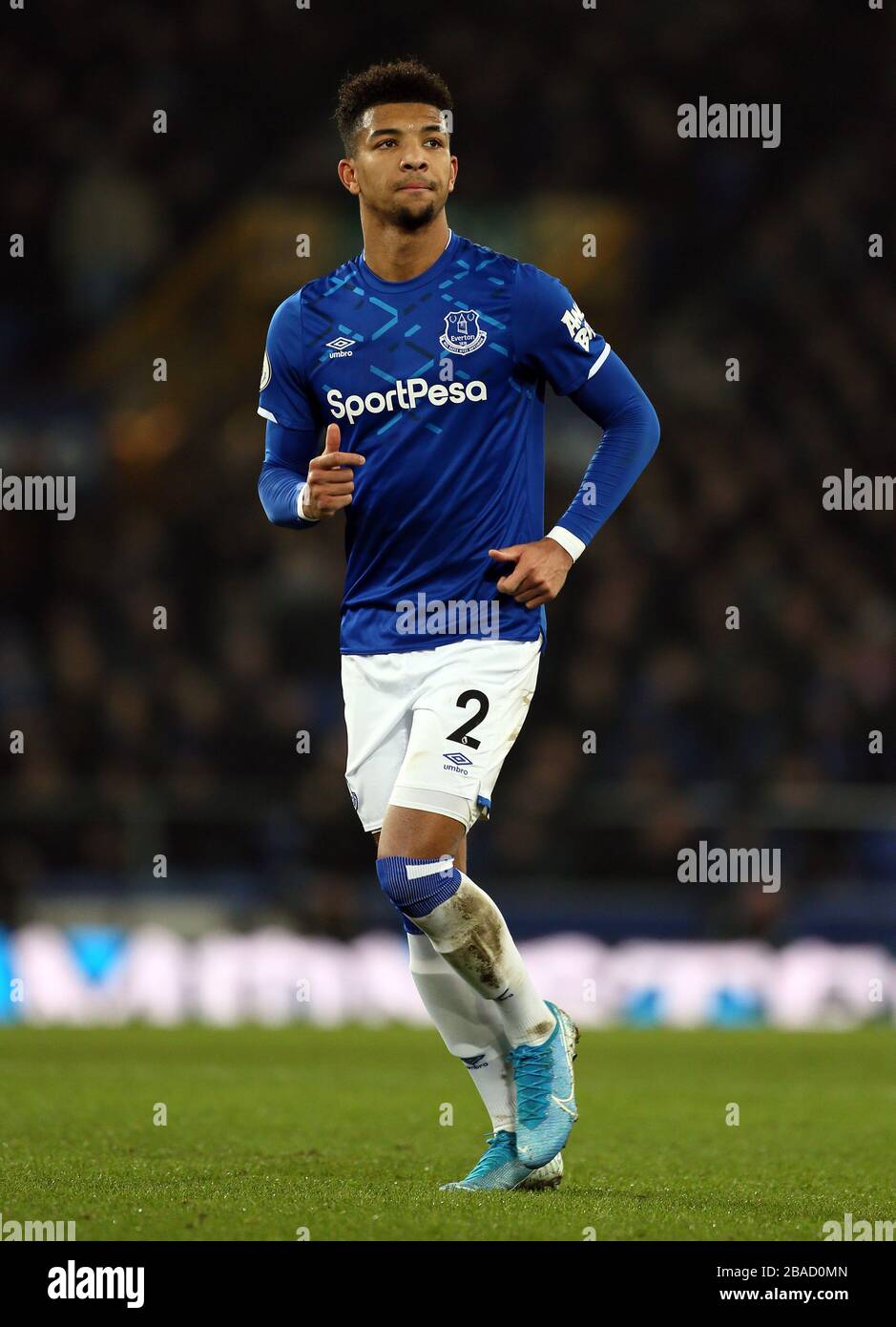 Everton ist Mason Holgate Stockfoto