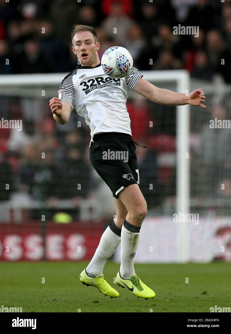 Von Derby County Matt Clarke Stockfoto