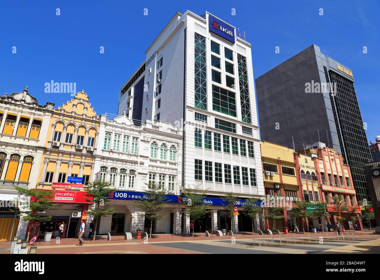 Dutch Gables auf dem Old Market Square, Kuala Lumpur, Malaysia, Asien Stockfoto