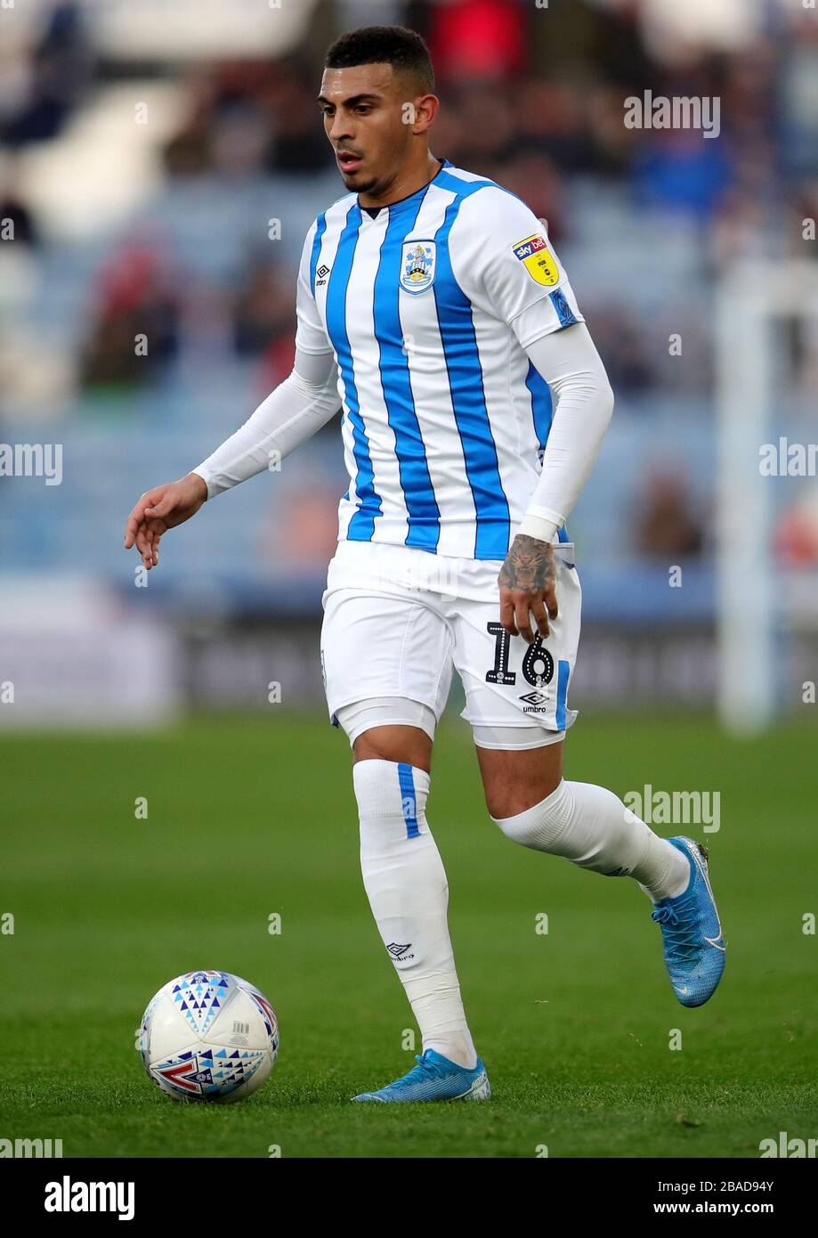 Karlan Grant von Huddersfield Town in Aktion Stockfoto