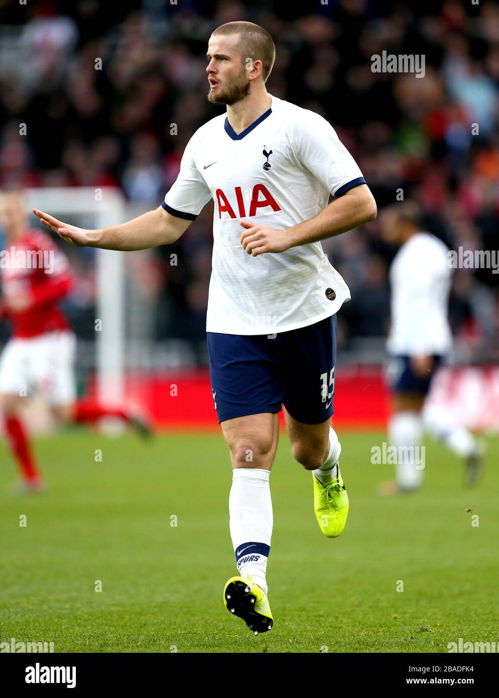 Eric Dier von Tottenham Hotspur in Aktion Stockfoto