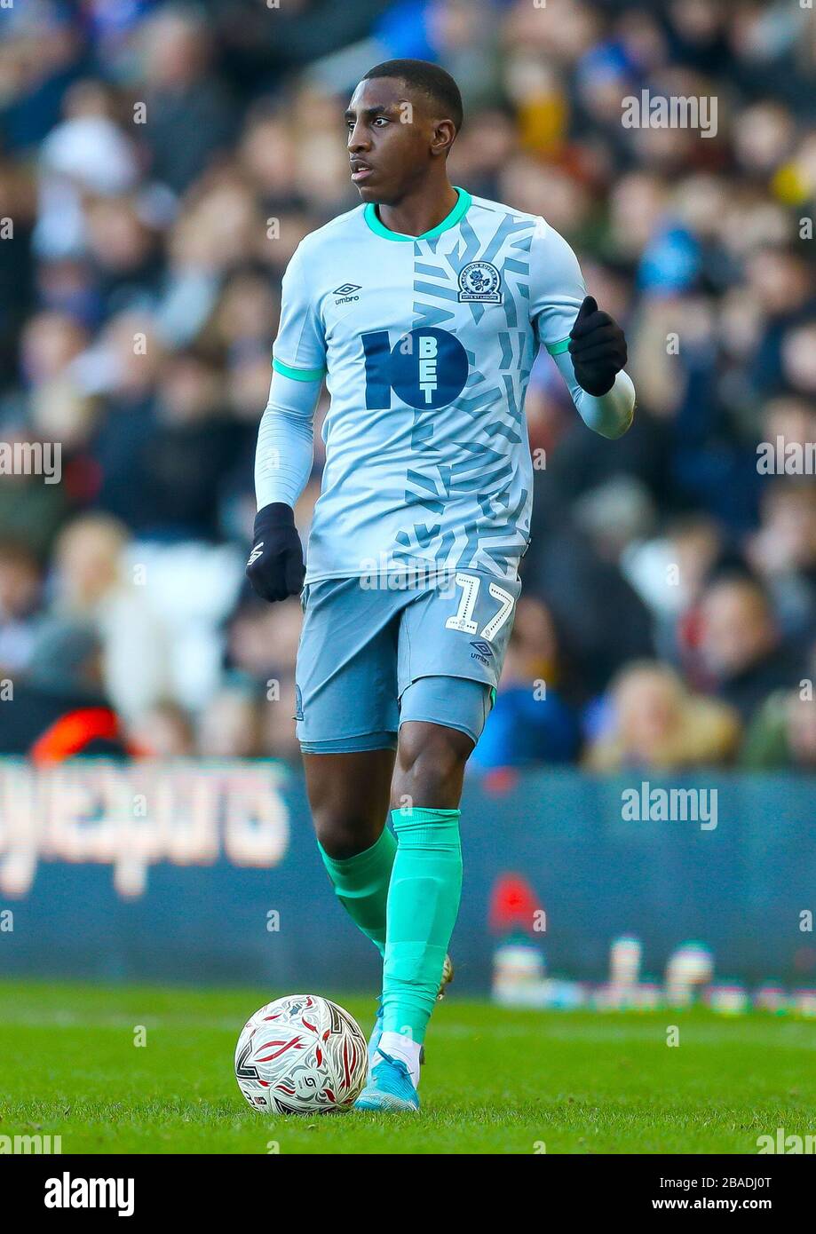 Blackburn Rovers' Amari'i Bell während des dritten Runden Matches des FA Cup im St Andrew's Billion Trophy-Stadion Stockfoto