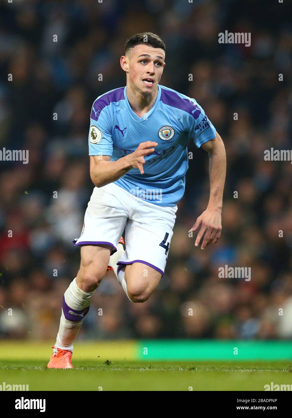 Von Manchester City Phil Foden Stockfoto