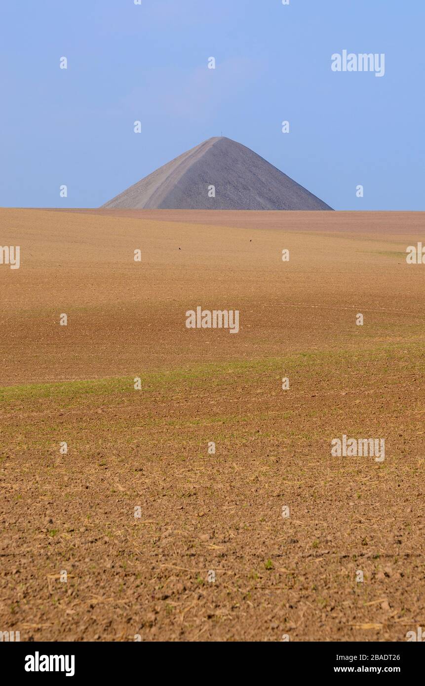 Mansfelder Land, Sachsen-Anhalt, Deutschland, Europa Stockfoto