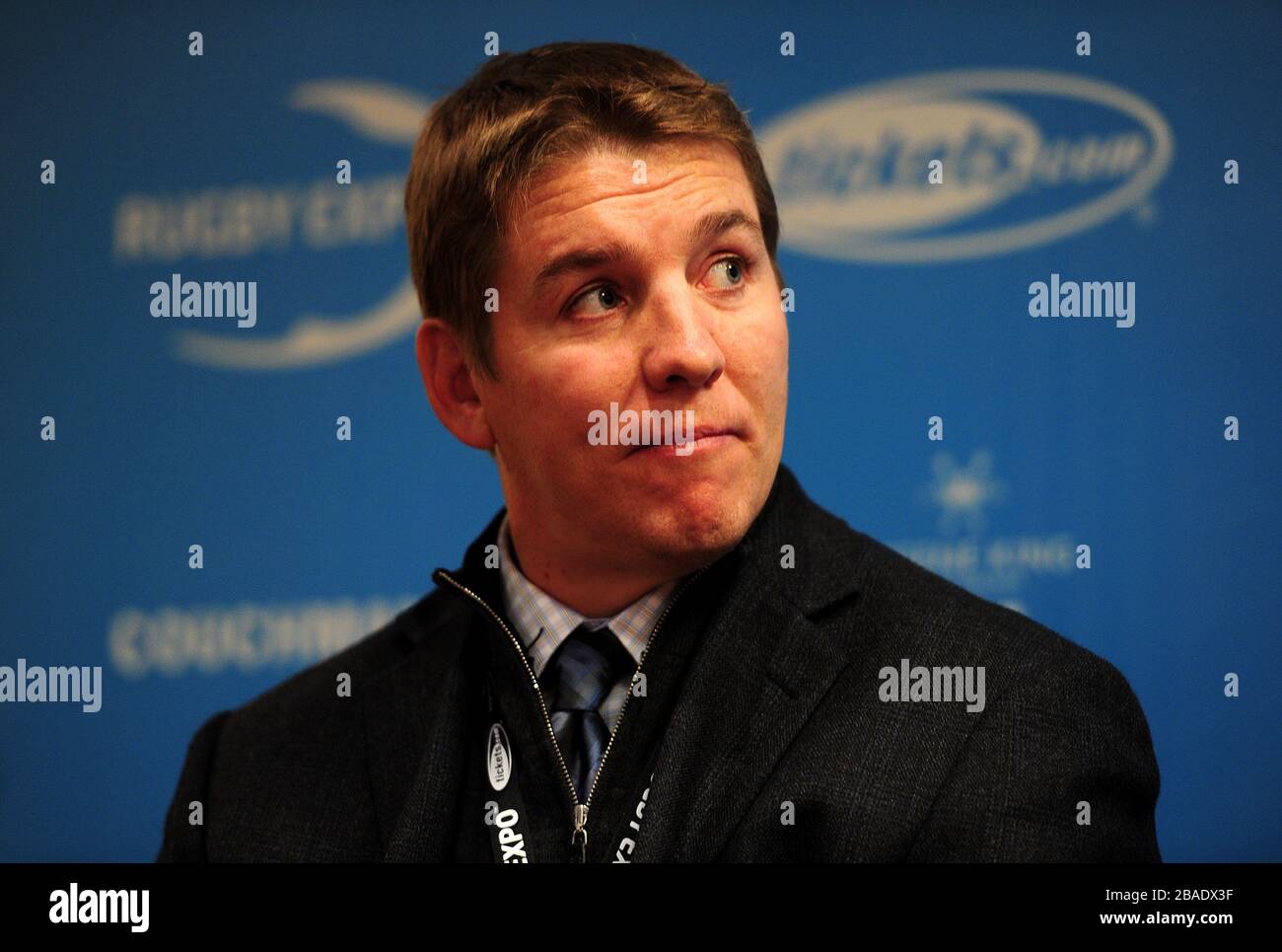 USA Sevens Tournament Director Dan Lyle während des ersten Tages der Rugby Expo 2012 Stockfoto