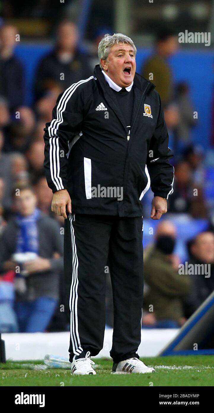 Steve Bruce, Manager von Hull City Stockfoto