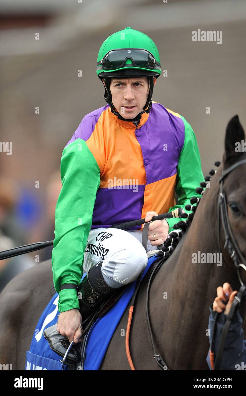 Jim Crowley, Jockey Stockfoto