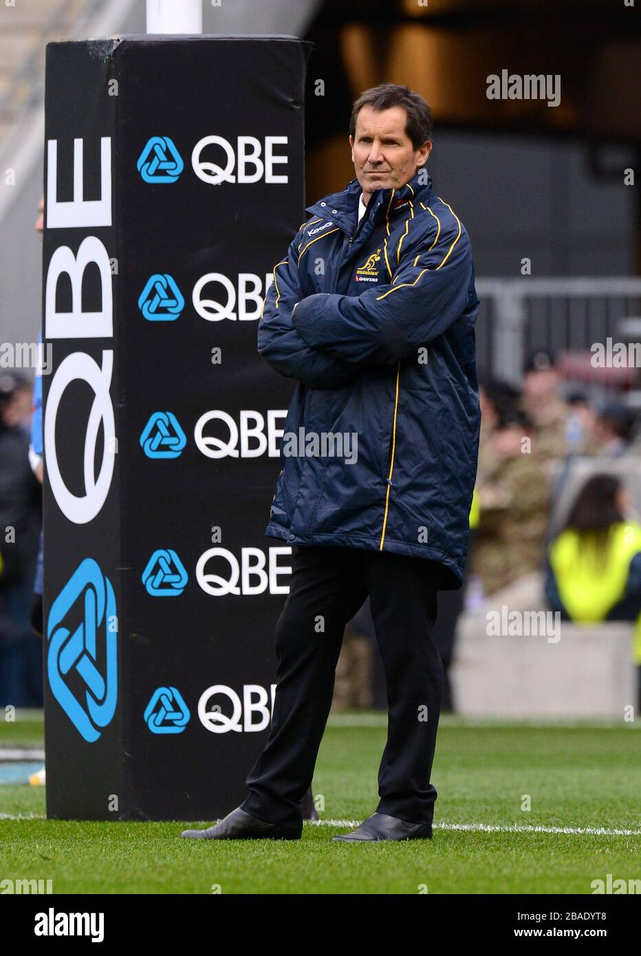 Australiens Cheftrainer Robbie Deans Stockfoto