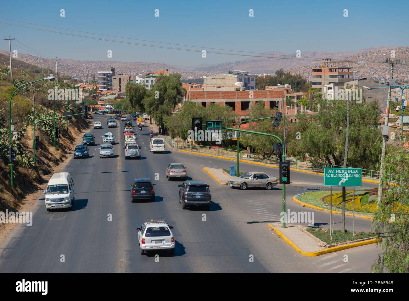 Cochabamba City, Department Cochabamba, Cordillera Oriental, Eastern Andes, Bolivien, Lateinamerika Stockfoto Cochabamba City, Department Cochabamba, Cordillera Oriental, Eastern Andes, Bolivien, Lateinamerika Stockfoto