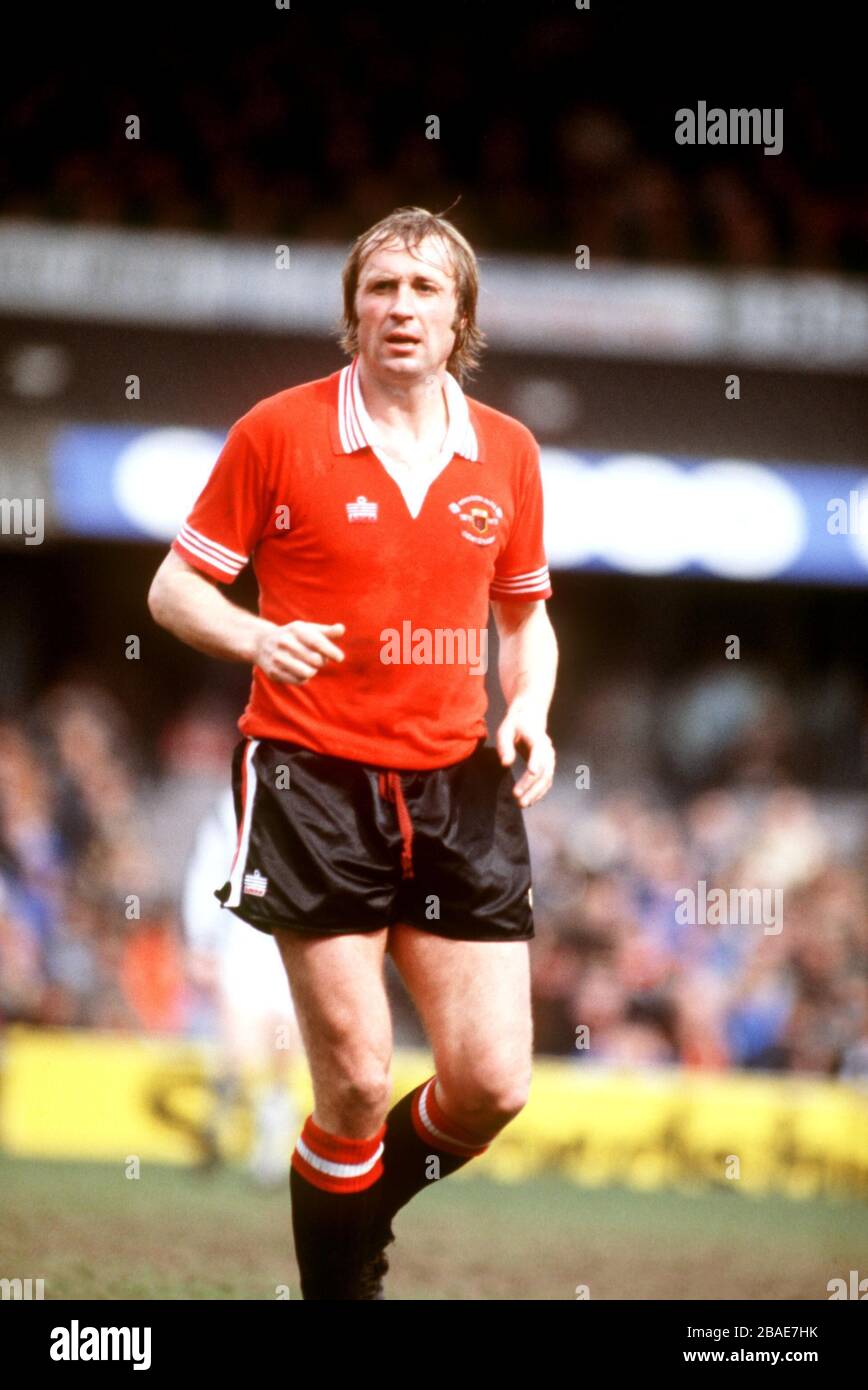 Jimmy Greenhoff, Manchester United Stockfoto