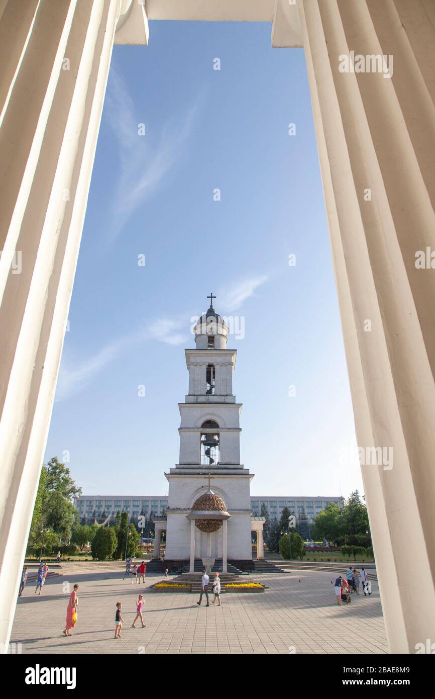 Geburt Christi Kathedrale, Chișinău, Moldawien Stockfoto