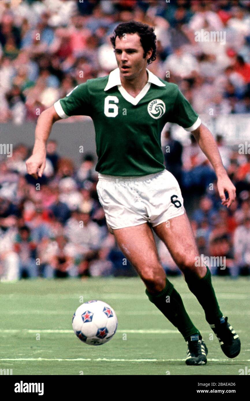 Franz Beckenbauer, New York Cosmos Stockfoto