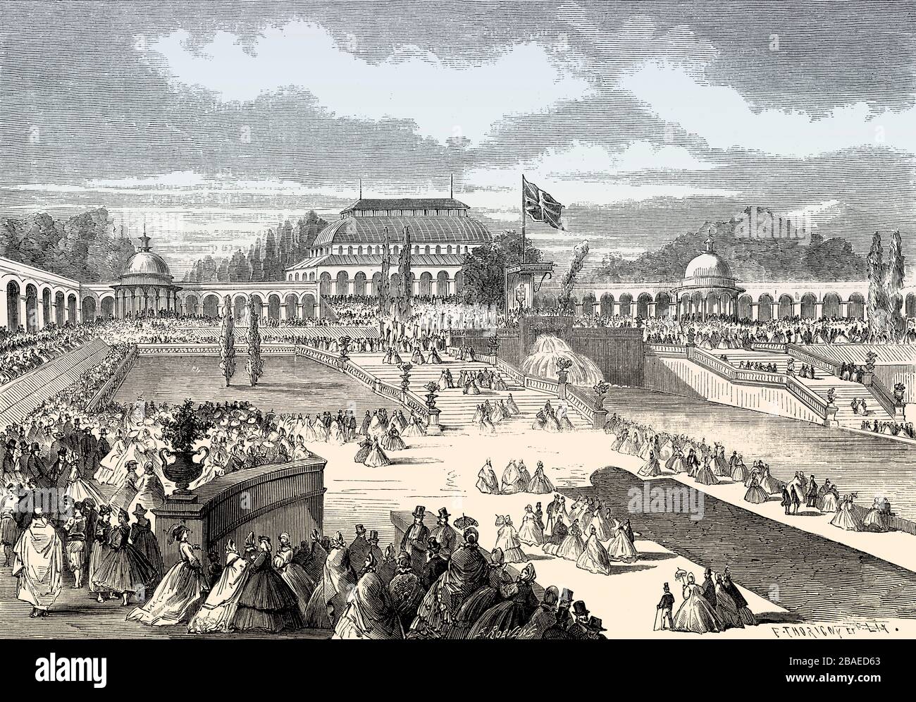 Verleih von Auszeichnungen, Great London Exposition, im Jahr 1862, London, Großbritannien Stockfoto